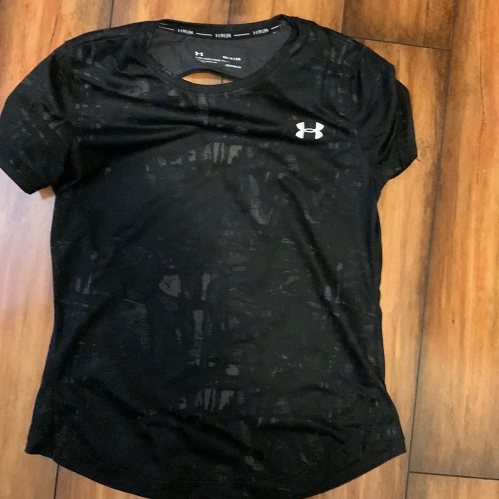 Under armor Black Athletic T-shirt